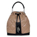 Γυναικεία τσάντα πλάτης bucket Rebecca Κάραμελ