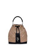 Γυναικεία τσάντα πλάτης bucket Rebecca Κάραμελ