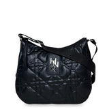 Γυναικεία τσάντα ώμου hobo Rebecca Μαύρο