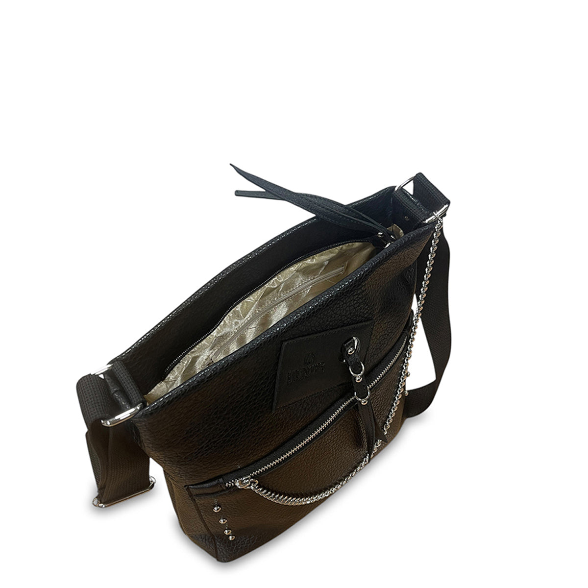 Γυναικεία τσάντα χιαστί Rock Μαύρο