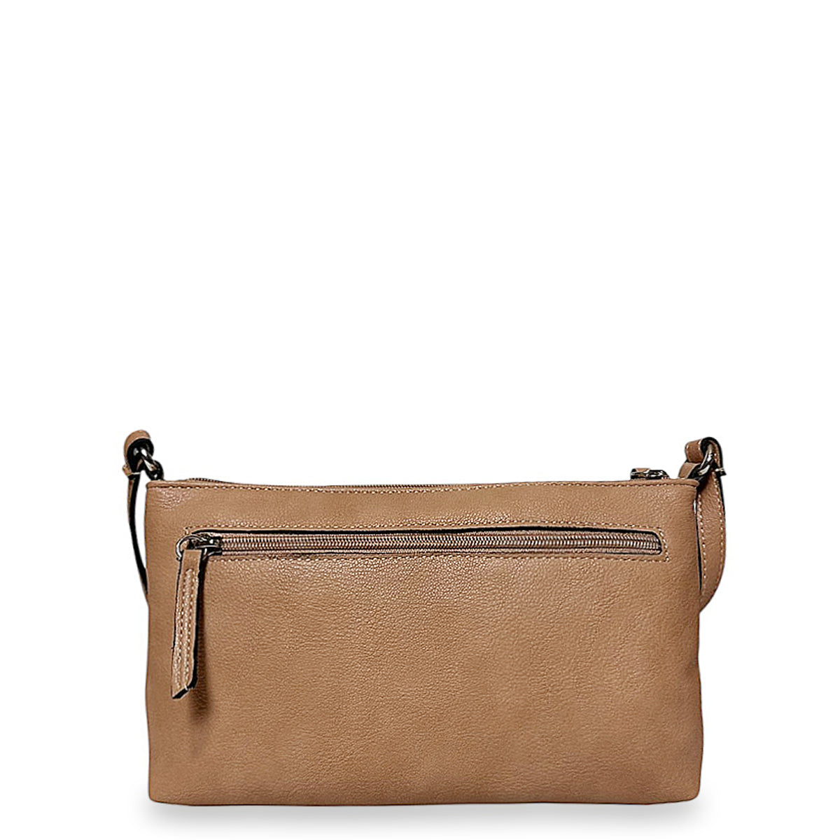 Γυναικεία τσάντα χιαστί mini Roots Φυσικό