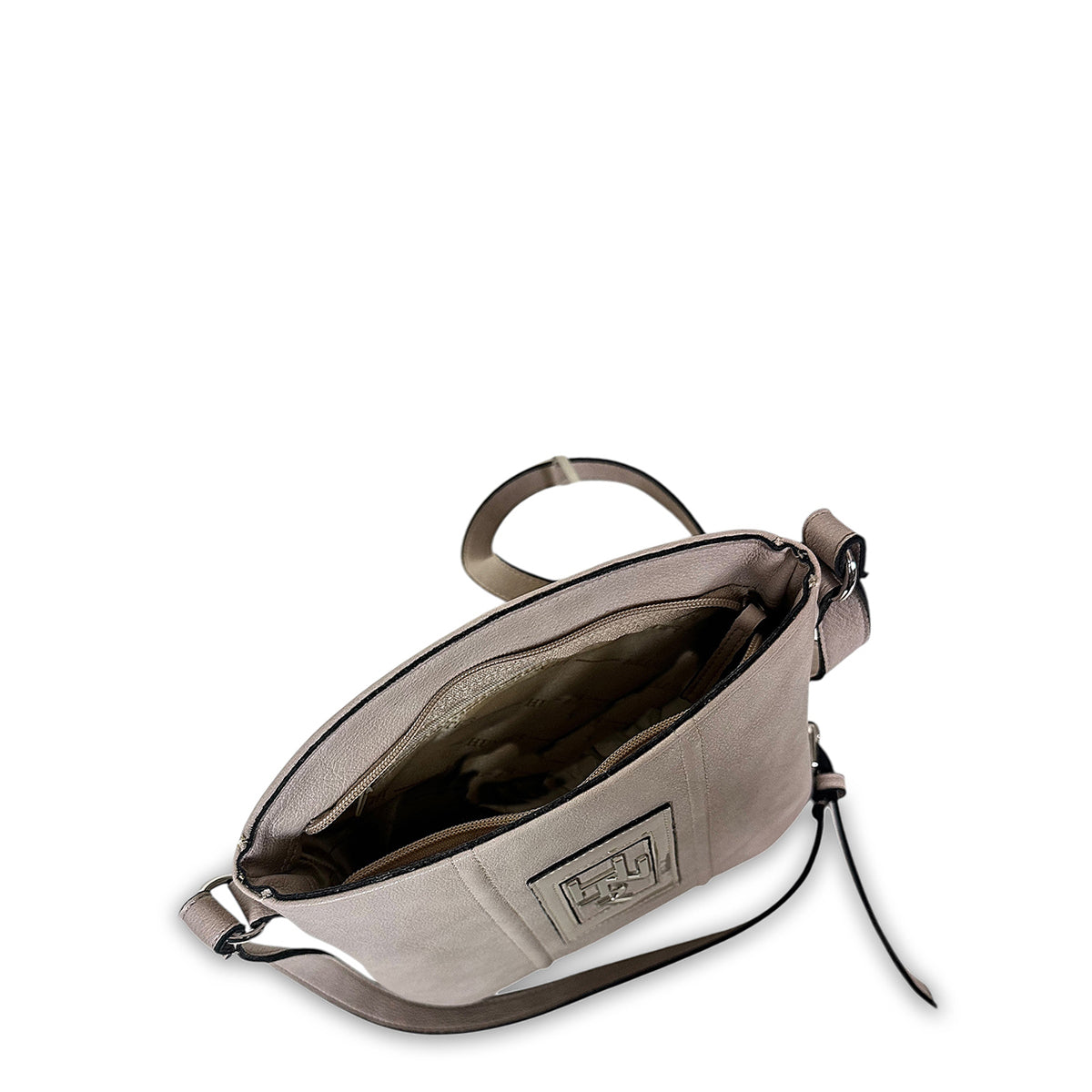 Γυναικεία τσάντα messenger Roots Μπεζ