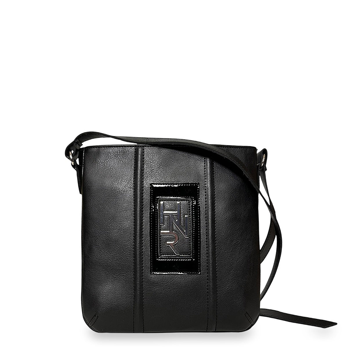 Γυναικεία τσάντα messenger Roots Μαύρο