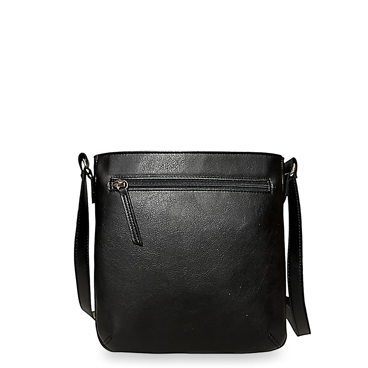 Γυναικεία τσάντα messenger Roots Μαύρο