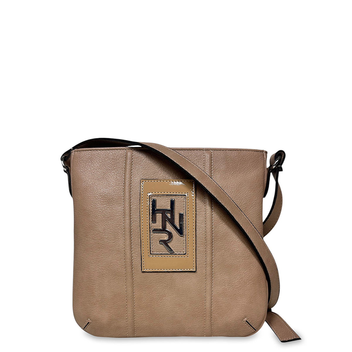 Γυναικεία τσάντα messenger Roots Φυσικό