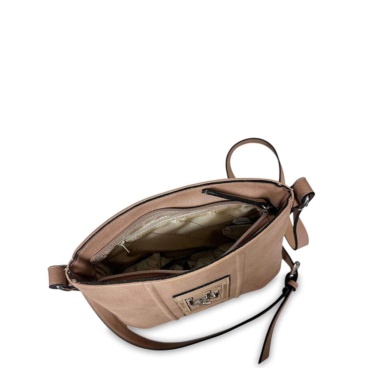 Γυναικεία τσάντα messenger Roots Φυσικό