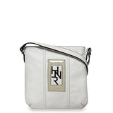 Γυναικεία τσάντα messenger Roots Λευκό