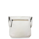 Γυναικεία τσάντα messenger Roots Λευκό