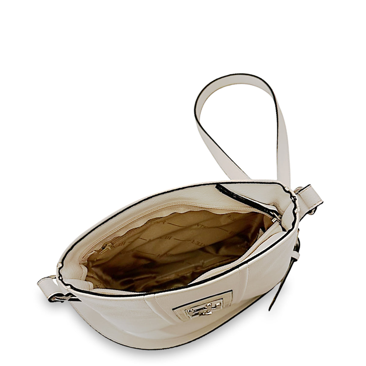 Γυναικεία τσάντα messenger Roots Λευκό