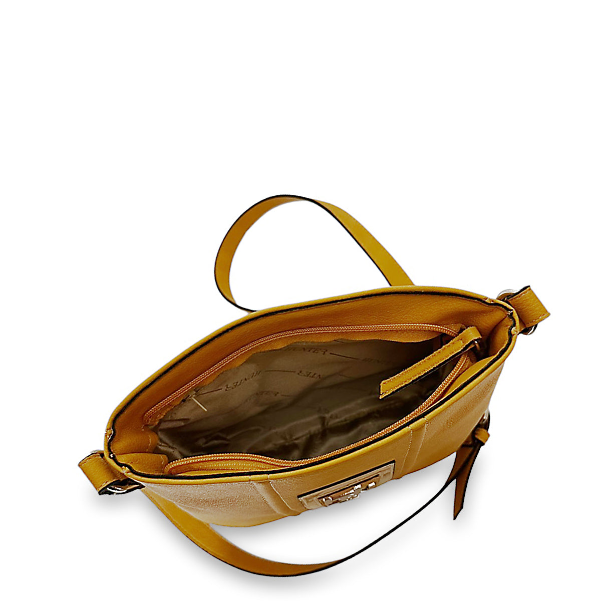 Γυναικεία τσάντα messenger Roots Κίτρινο