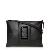 Γυναικεία τσάντα clutch Roots Μαύρο