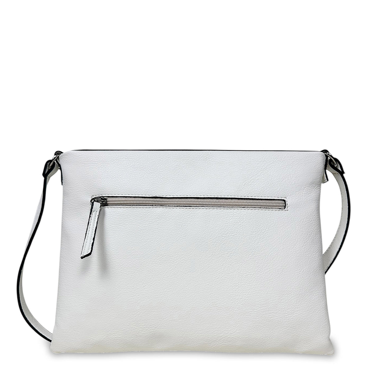 Γυναικεία τσάντα clutch Roots Λευκό