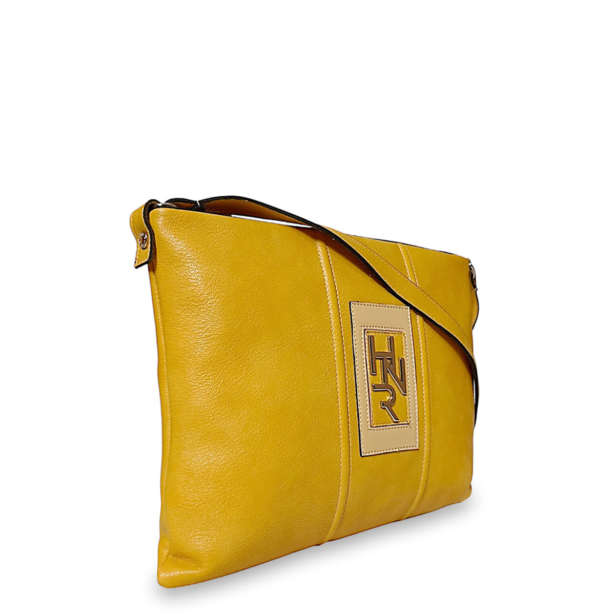 Γυναικεία τσάντα clutch Roots Κίτρινο