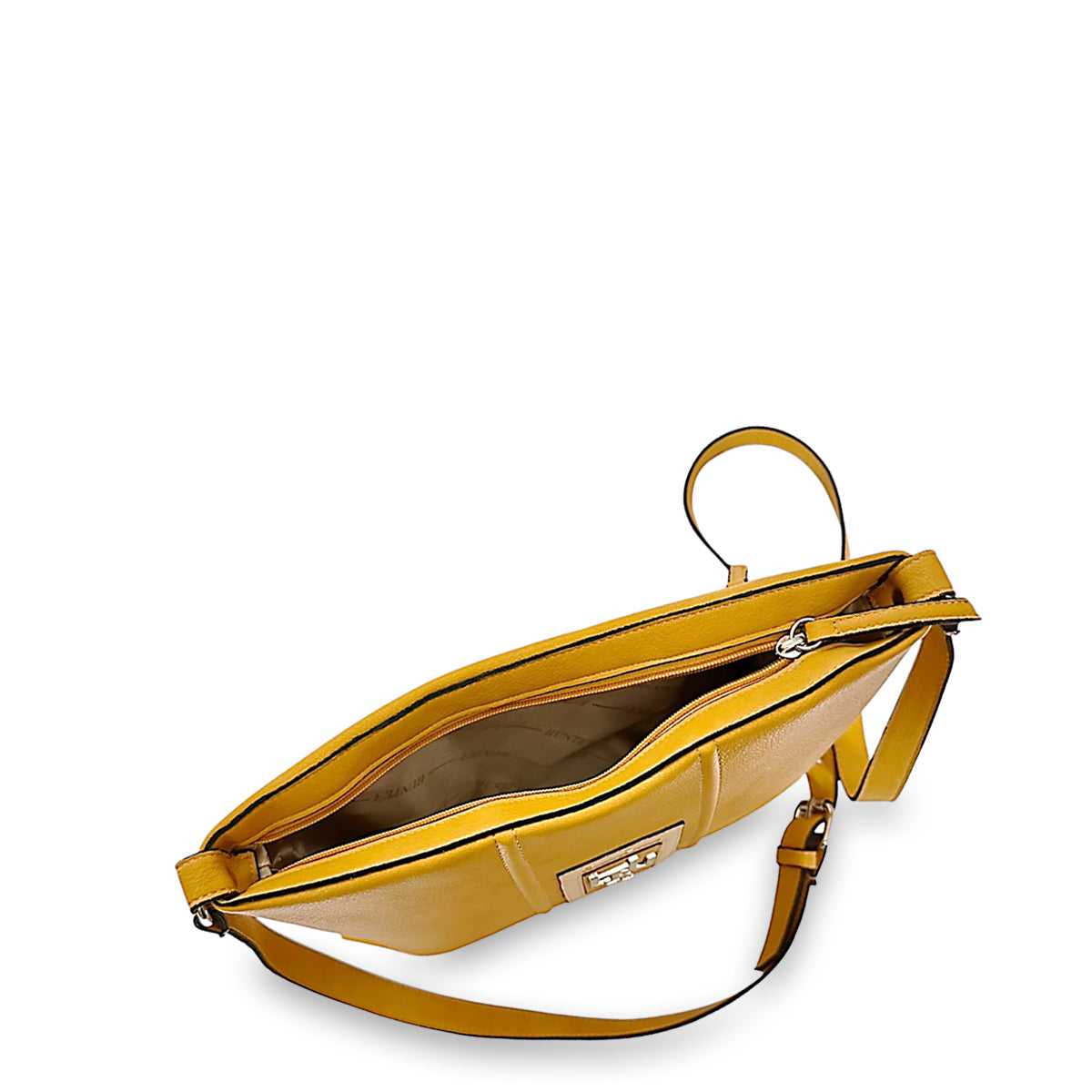 Γυναικεία τσάντα clutch Roots Κίτρινο