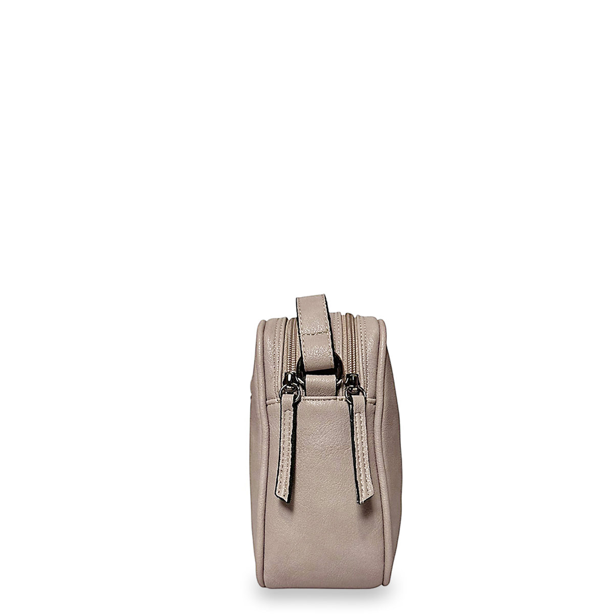 Γυναικεία τσάντα χιαστί boxy Roots Μπεζ