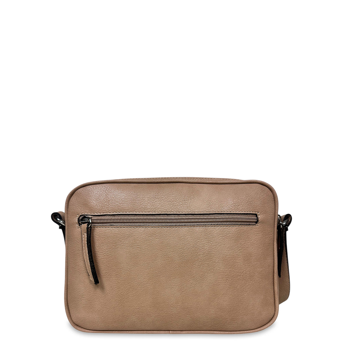 Γυναικεία τσάντα χιαστί boxy Roots Φυσικό