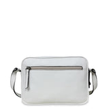 Γυναικεία τσάντα χιαστί boxy Roots Λευκό