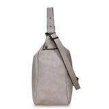 Γυναικεία τσάντα ώμου hobo Roots Μπεζ