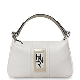 Γυναικεία τσάντα ώμου hobo Roots Λευκό