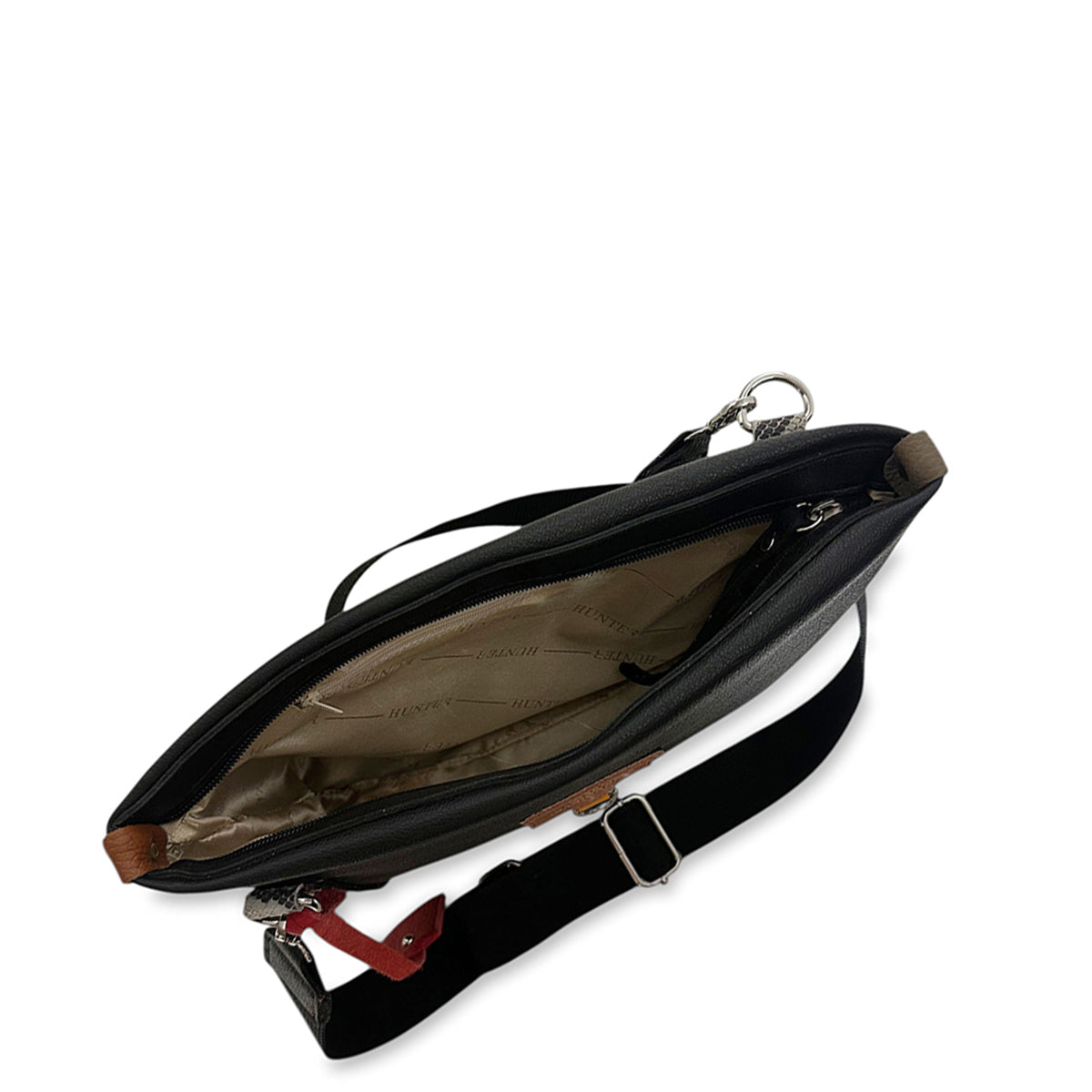 Γυναικεία τσάντα pouch Safari Μαύρο