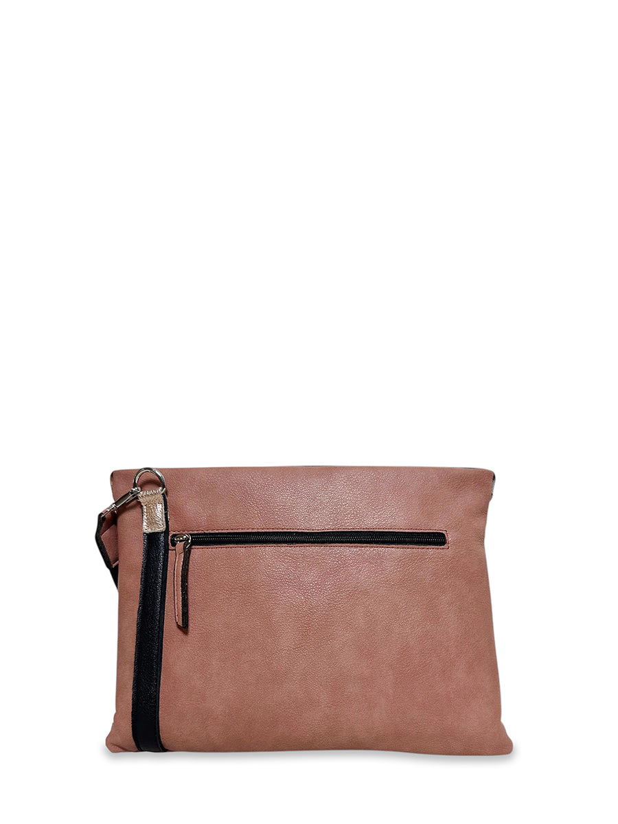 Γυναικεία τσάντα pouch Safari Σομόν