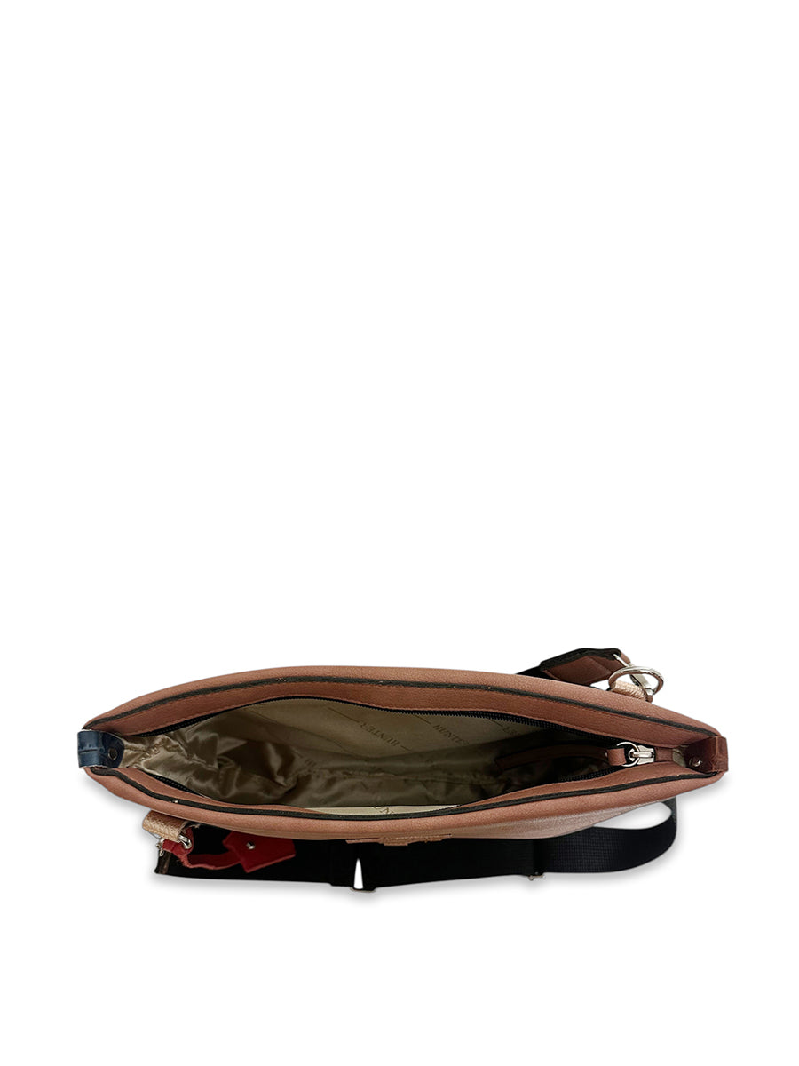 Γυναικεία τσάντα pouch Safari Σομόν