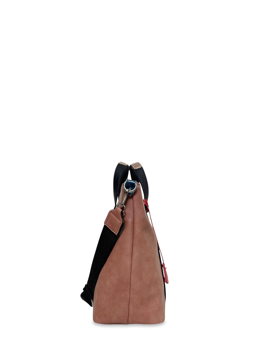 Γυναικεία τσάντα ώμου tote Safari Σομόν