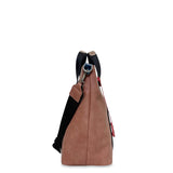 Γυναικεία τσάντα ώμου tote Safari Σομόν