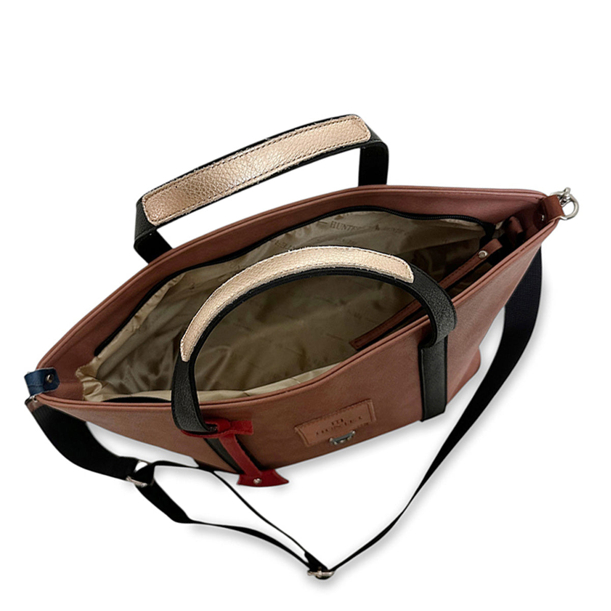 Γυναικεία τσάντα ώμου tote Safari Σομόν