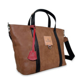 Γυναικεία τσάντα ώμου tote Safari Ταμπά