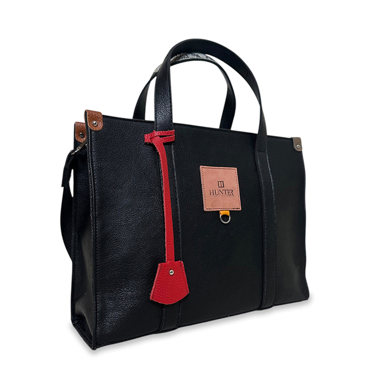 Γυναικεία τσάντα ώμου tote frame Safari Μαύρο