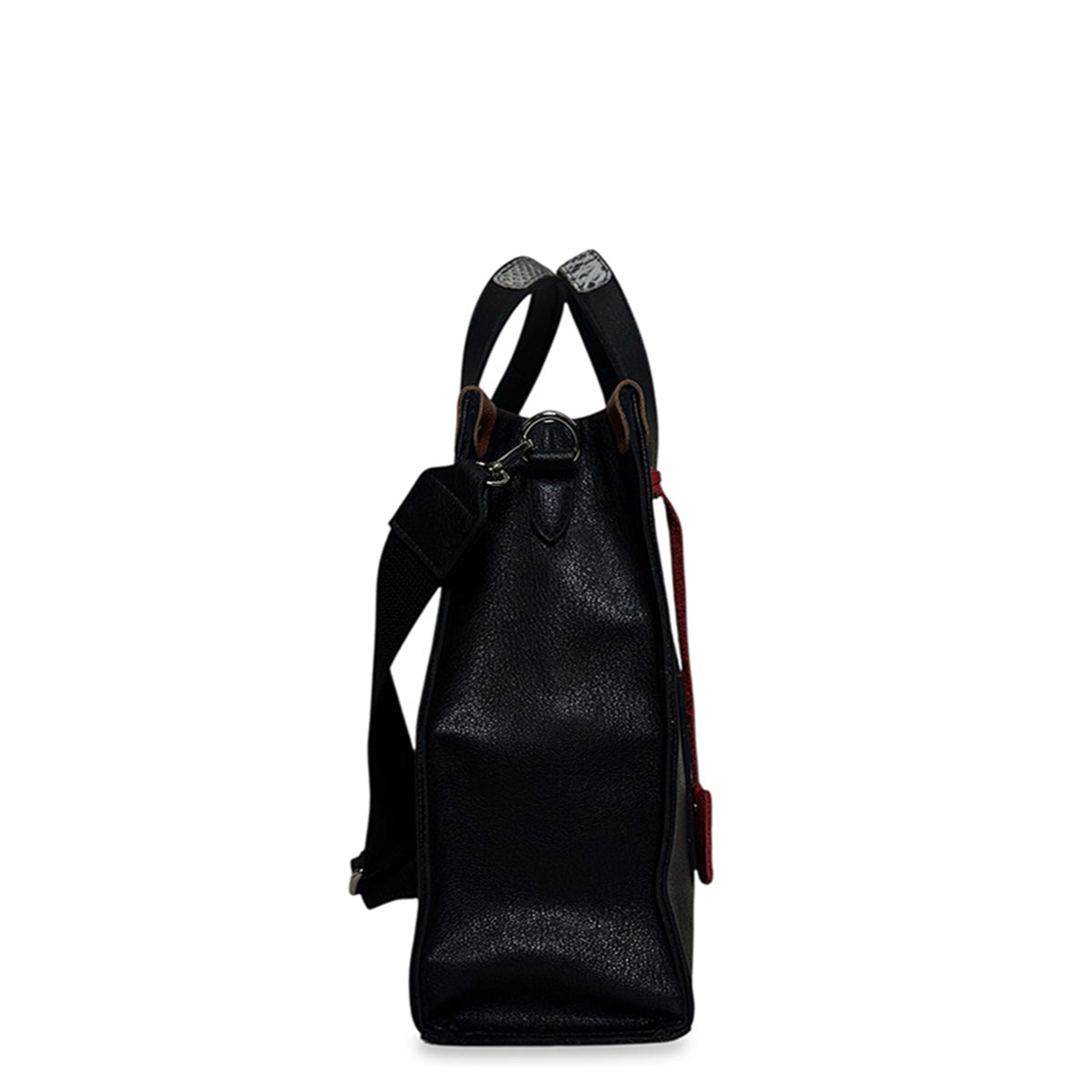 Γυναικεία τσάντα ώμου tote frame Safari Μαύρο