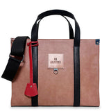 Γυναικεία τσάντα ώμου tote frame Safari Σομόν