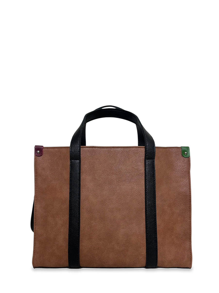 Γυναικεία τσάντα ώμου tote frame Safari Ταμπά