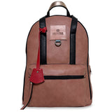 Γυναικεία τσάντα πλάτης Safari Σομόν