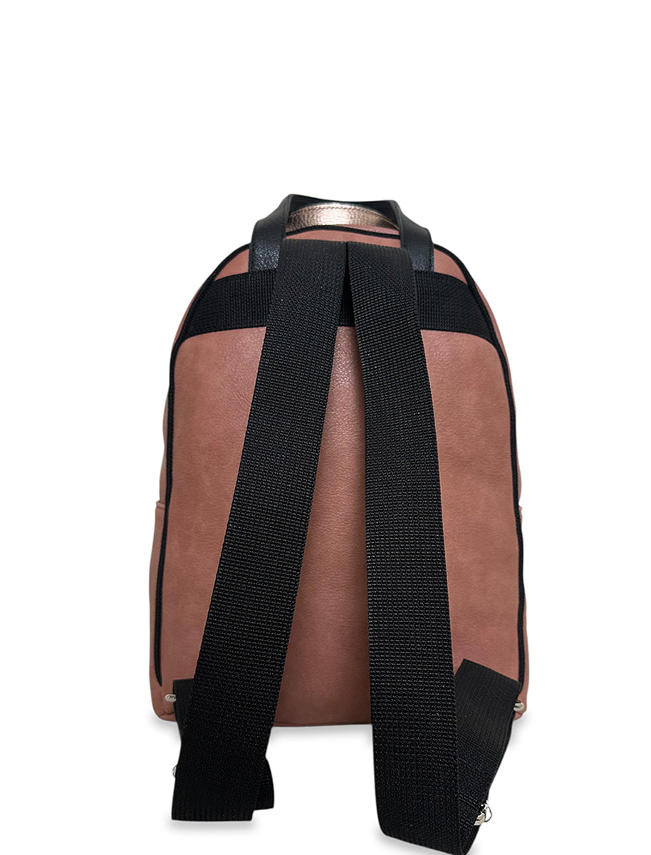 Γυναικεία τσάντα πλάτης Safari Σομόν