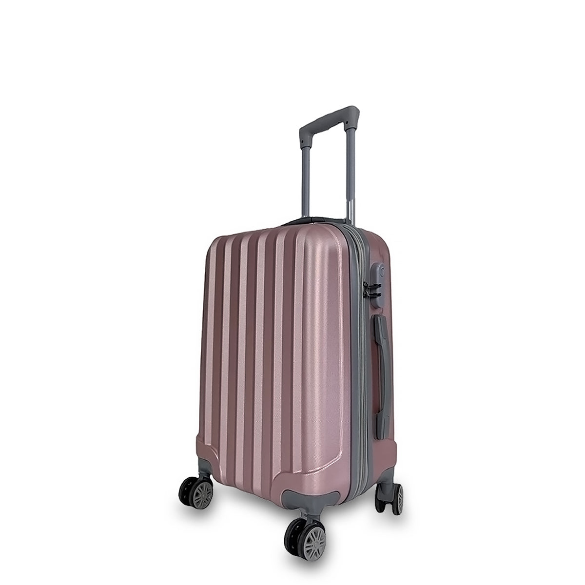 Βαλίτσα καμπίνας ABS Santorini Ροζ Χρυσό