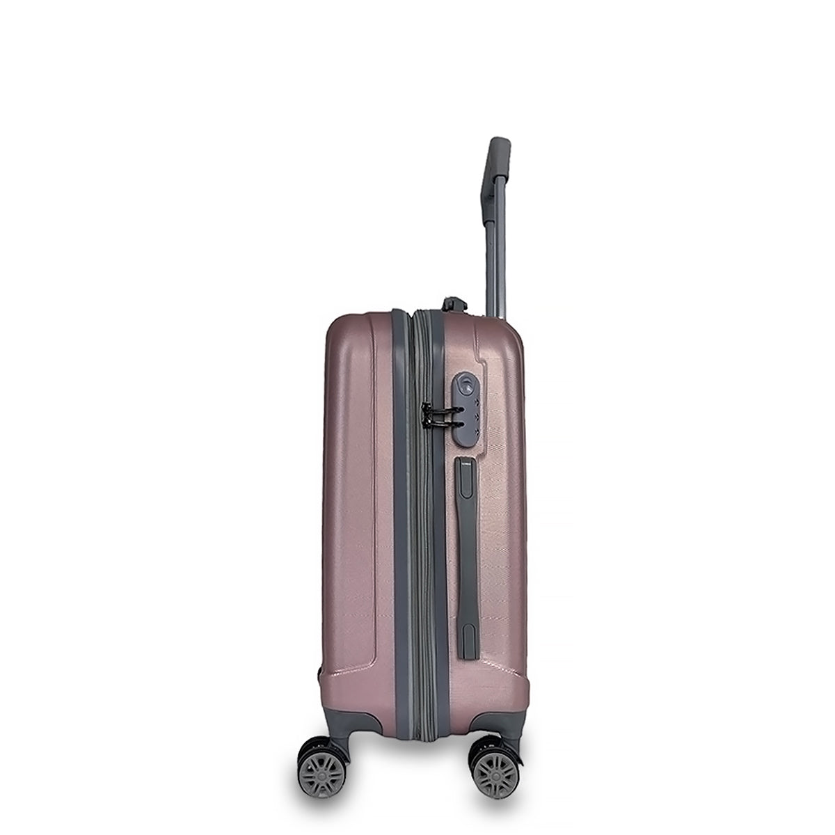 Βαλίτσα καμπίνας ABS Santorini Ροζ Χρυσό