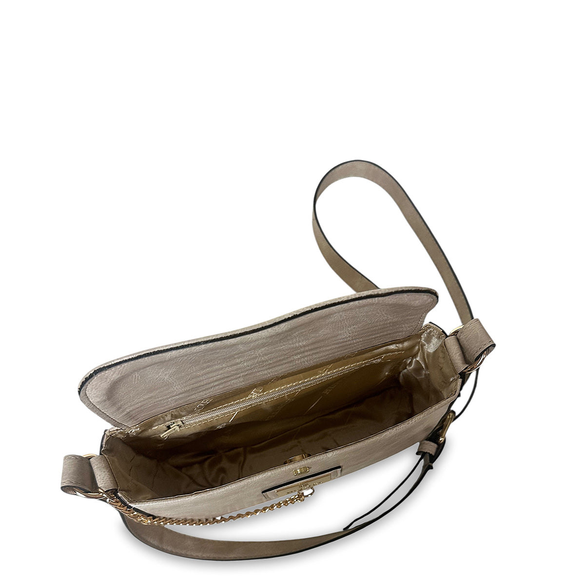 Γυναικεία τσάντα χιαστί mini Solea Μπεζ