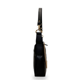 Γυναικεία τσάντα mini hobo Solea Μαύρο