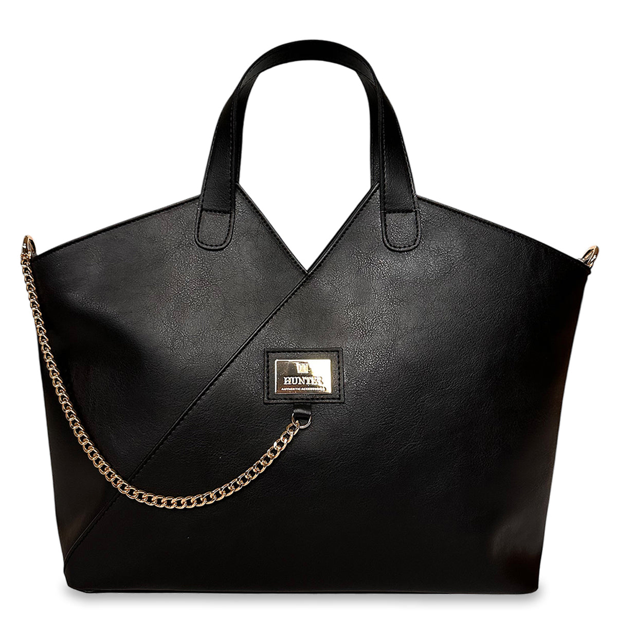 Γυναικεία τσάντα ώμου triangle Solea Μαύρο