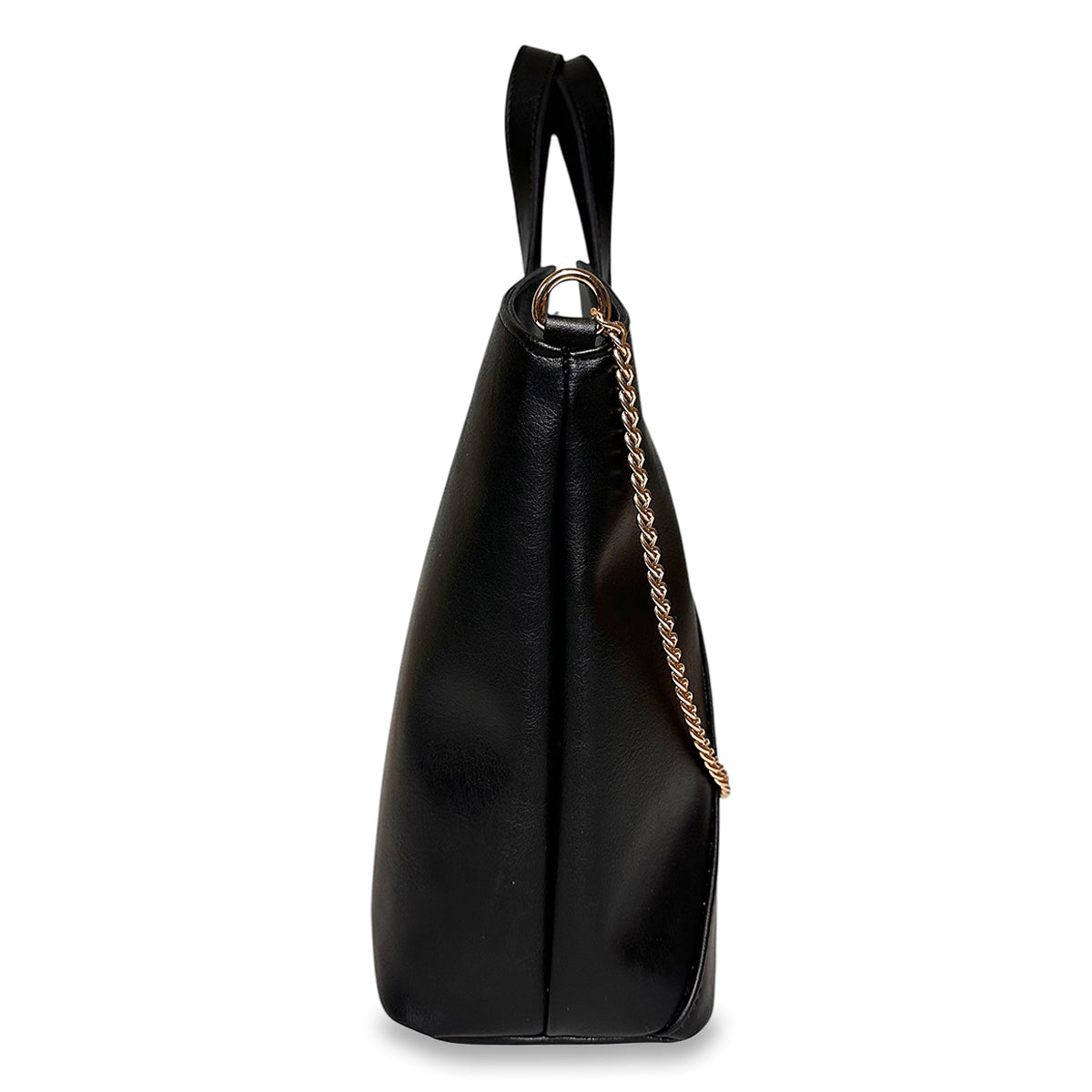 Γυναικεία τσάντα ώμου triangle Solea Μαύρο