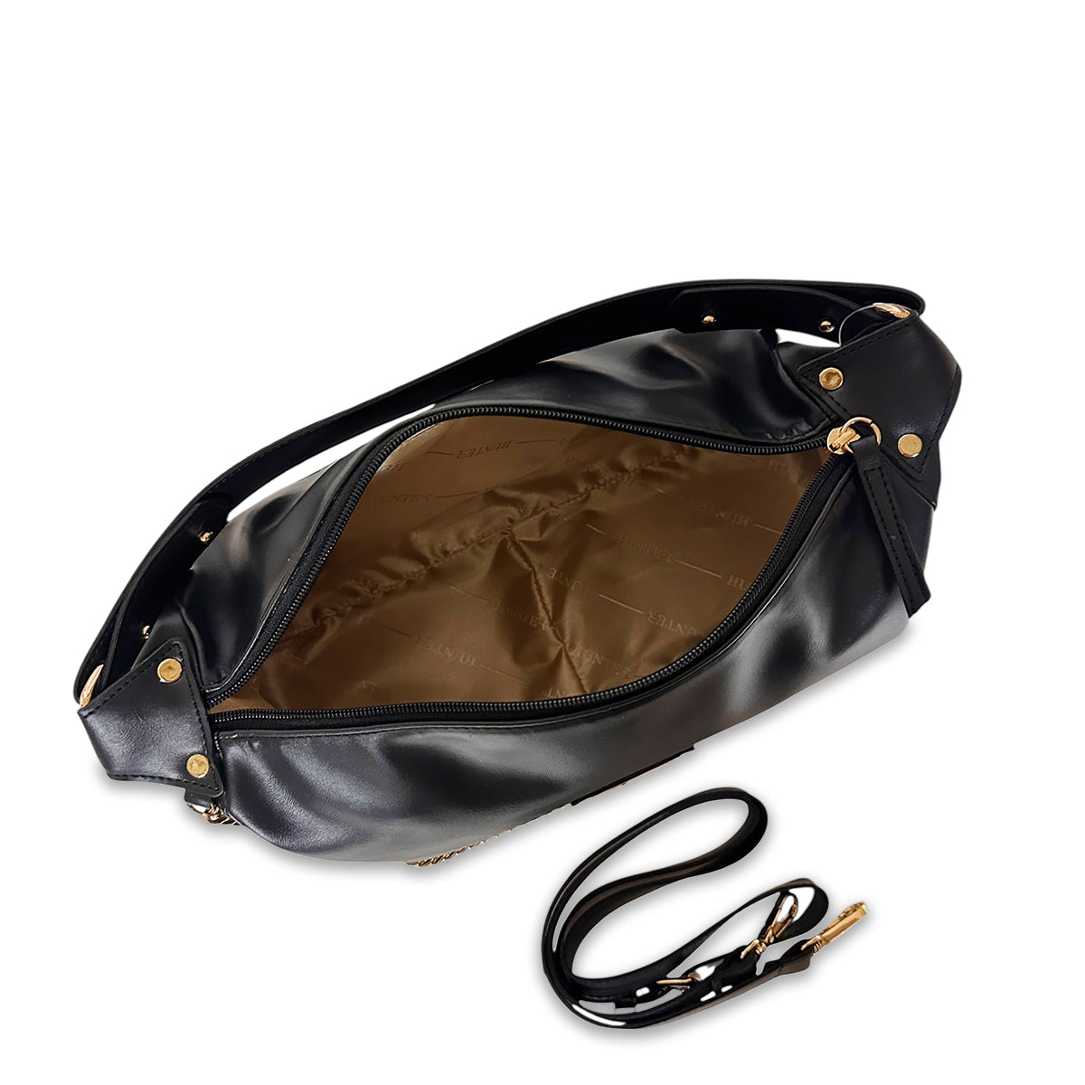 Γυναικεία τσάντα ώμου Solea Μαύρο