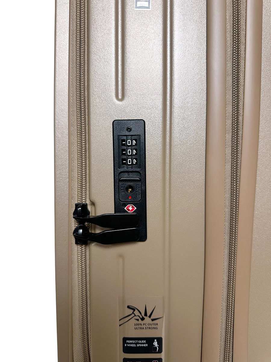 Βαλίτσα μεσαία PC Spetses Σαμπανί