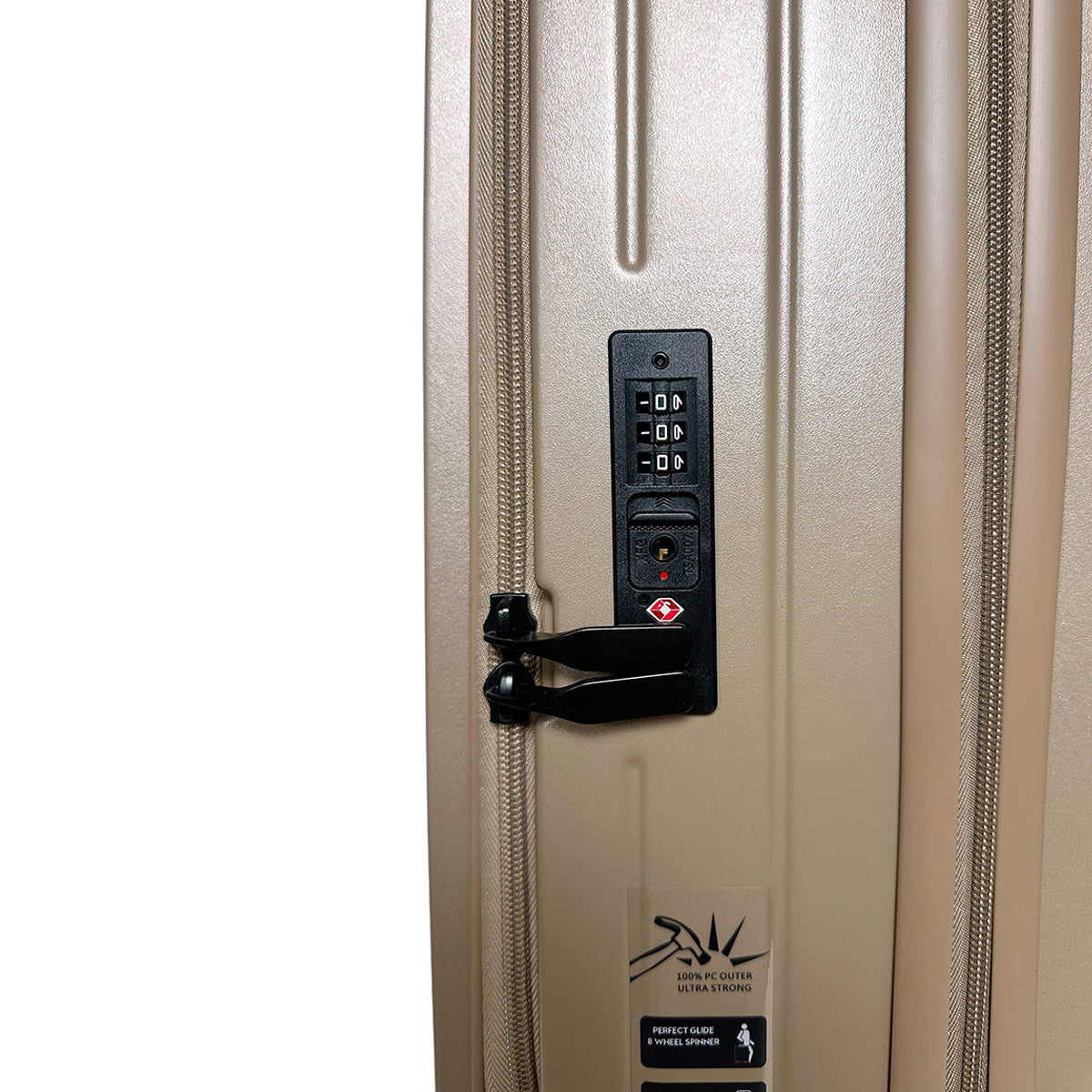 Βαλίτσα μεσαία PC Spetses Σαμπανί