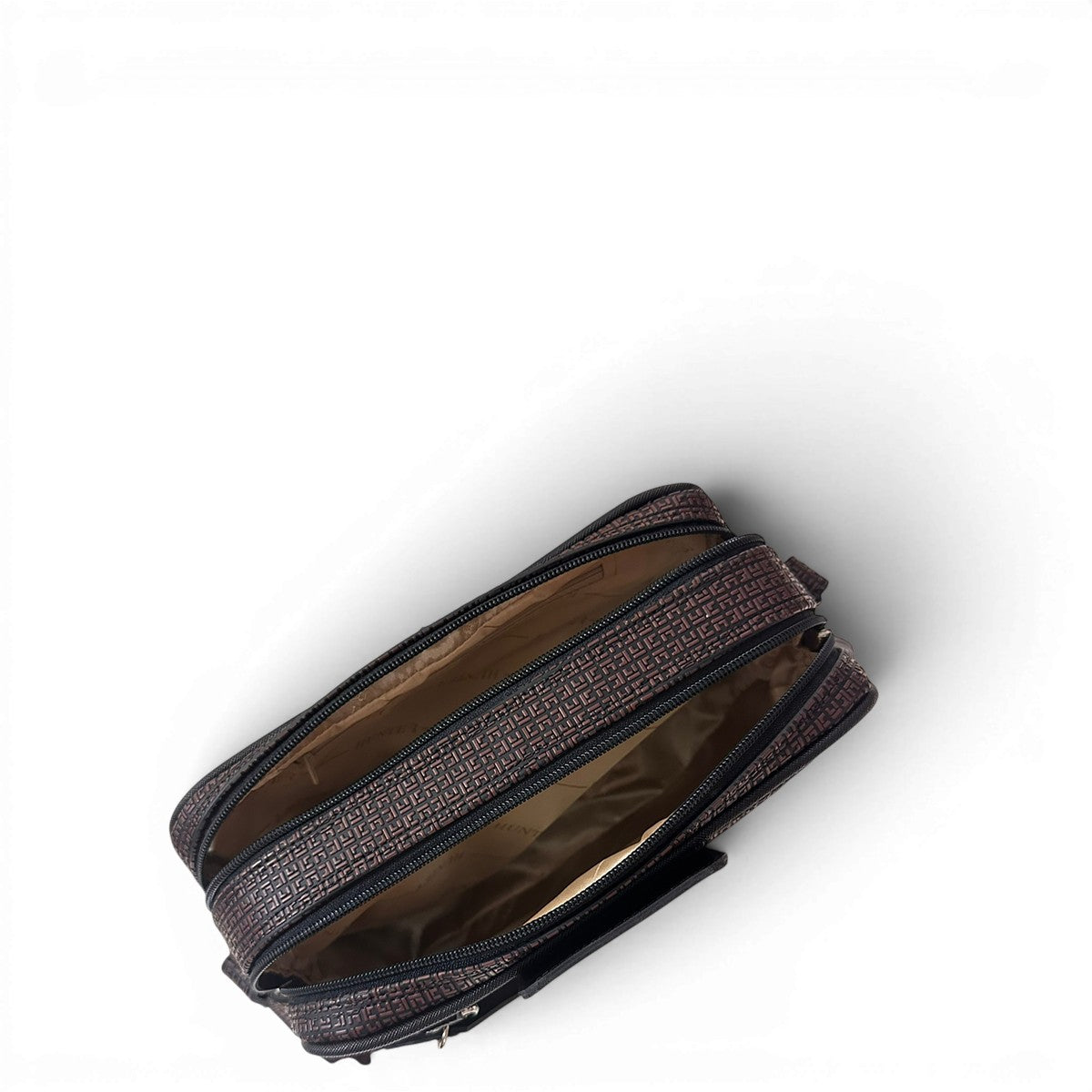 Τσάντα Χιαστί boxy Taurus μαύρο Hunter, διαστάσεις μήκος 26 εκ., πλάτος 8,5 εκ., ύψος 19 εκ.