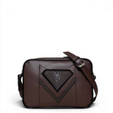 Γυναικεία Τσάντα Χιαστί boxy Tie Καφέ Hunter