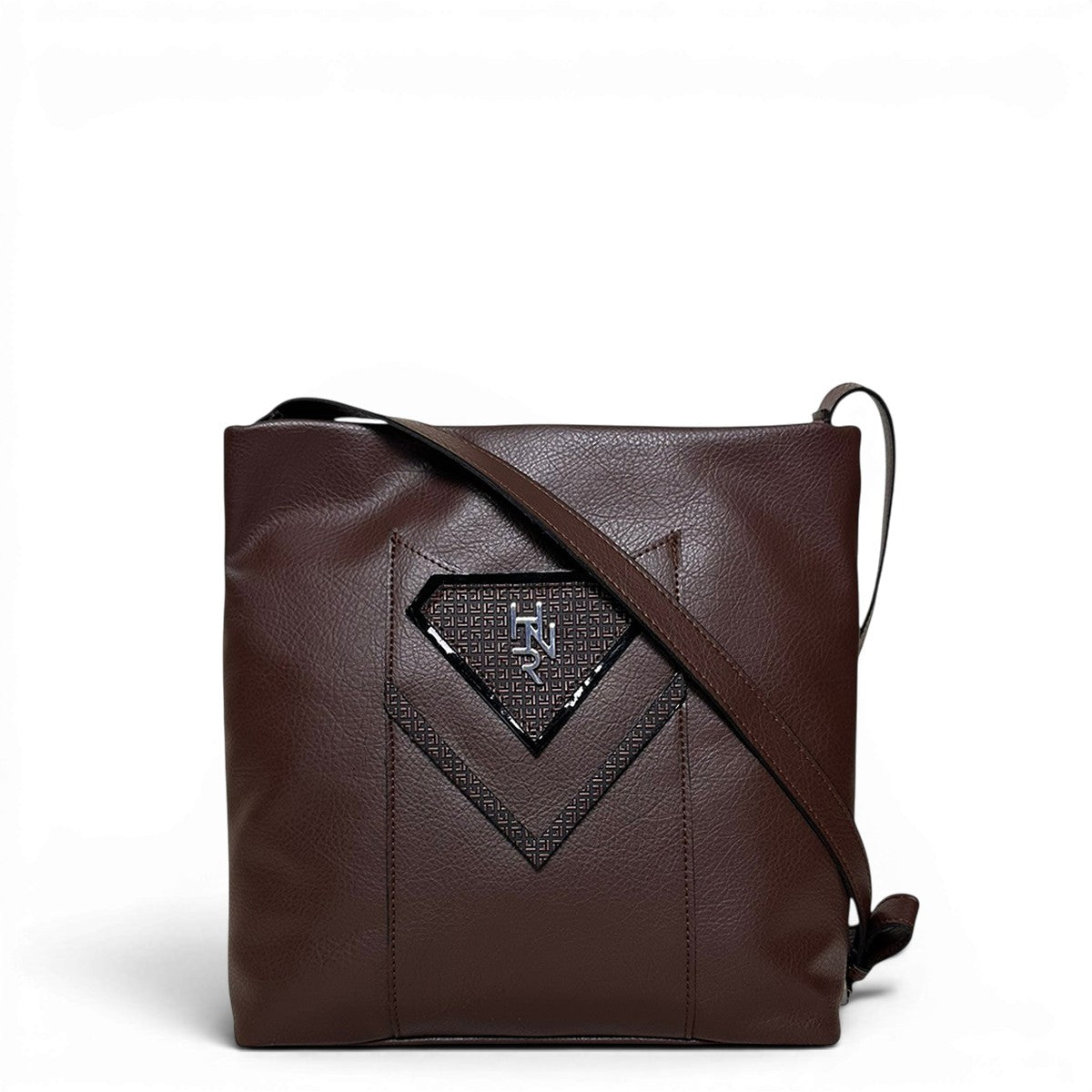 Γυναικεία Τσάντα Χιαστί messenger Tie Καφέ Hunter