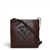 Γυναικεία Τσάντα Χιαστί messenger Tie Καφέ Hunter