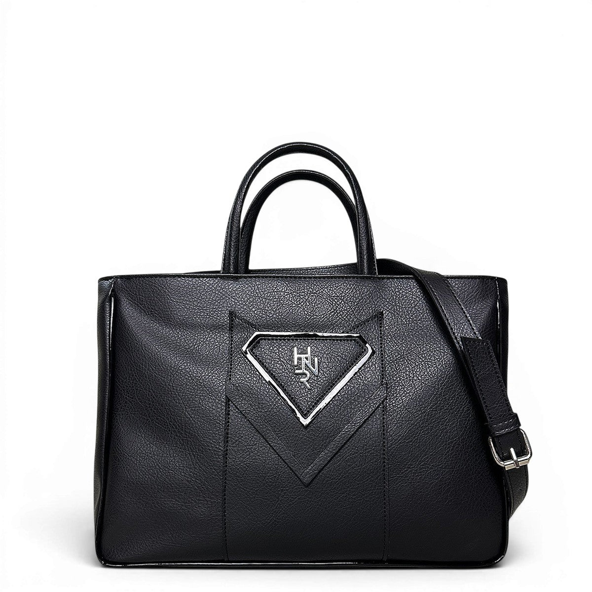 Γυναικεία Τσάντα Ώμου maxi tote Tie Μαύρο